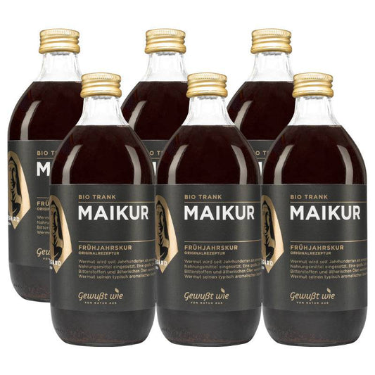 Hildegard Maikur Trank Bio - 6 x 0,5 Liter Wermuttrank - Wermuttrank