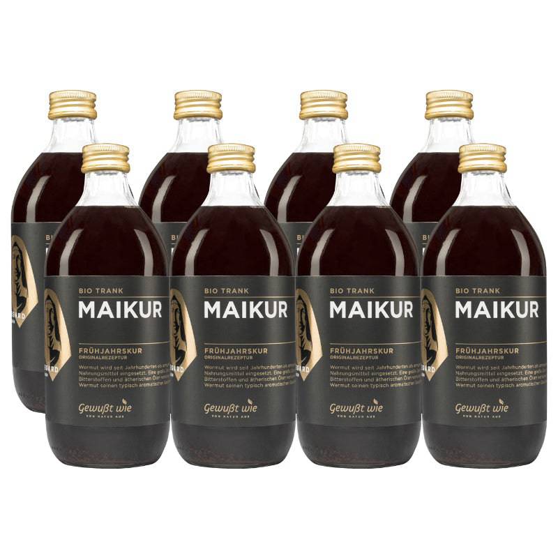 Hildegard Maikur Trank Bio - Kurpackung 8 x 0,5 L Wermuttrank - Wermuttrank